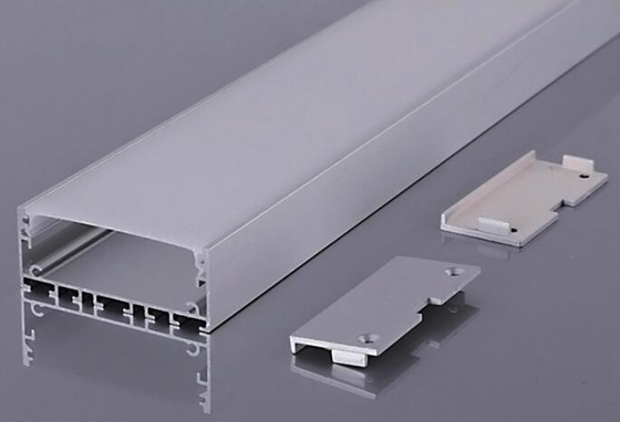 Profilo di alluminio personalizzato per LED Lighting Strip 6063 T3-T8 1m 2m 3m Risponde allo standard GB