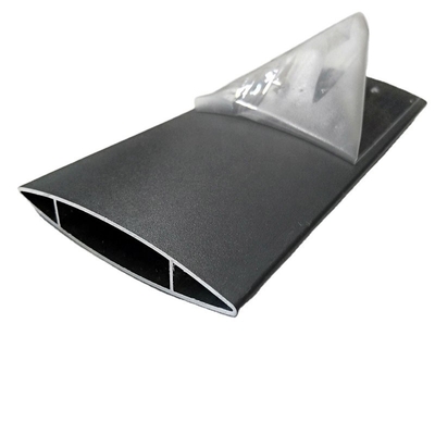 Profili in alluminio nero di Shengxin Powder Coating per porte scorrevoli in vetro della serie 6000