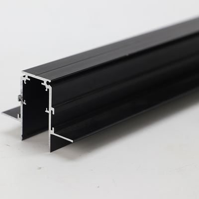Profili in alluminio nero di Shengxin Powder Coating per porte scorrevoli in vetro della serie 6000