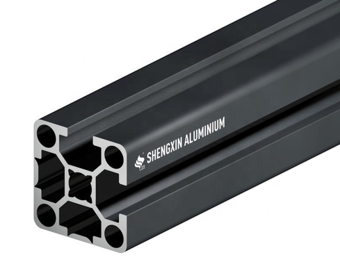 Shengxin 4040 2020 4545 4080 T slot Black Silver Profili di alluminio ad estrusione anodizzata