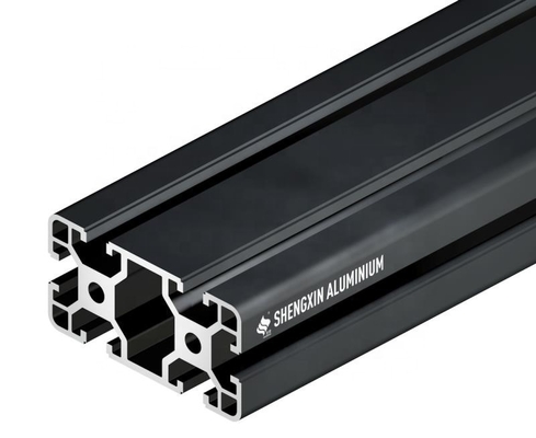 Shengxin 4040 2020 4545 4080 T slot Black Silver Profili di alluminio ad estrusione anodizzata