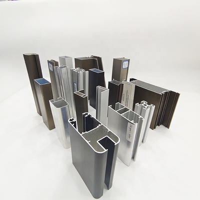 Profilo in alluminio personalizzato per porte e finestre Profilo a telaio in alluminio Lunghezza 5,8-6,0M