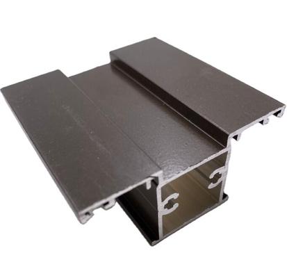 0.8mm-2.0mm Spessore Fresatura 6063 Profilo in alluminio personalizzato per porte e finestre