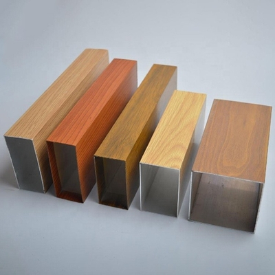 0.8mm-2.0mm Spessore Fresatura 6063 Profilo in alluminio personalizzato per porte e finestre