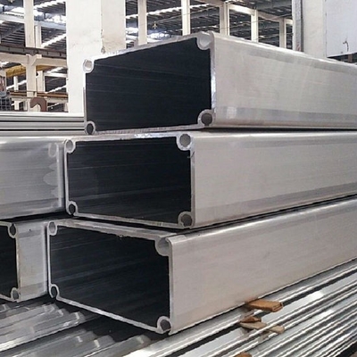 Profili di alluminio personalizzabili per tolleranza della tenda tedesca ± 1% Spessore 0,8 mm-2,0 mm
