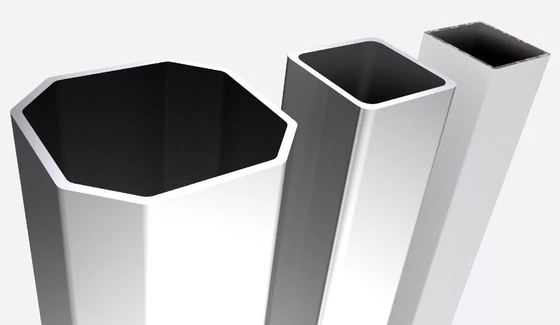 Strada di sliver in alluminio Keder personalizzata per la richiesta del cliente Spessore 0,8 mm-2,0 mm