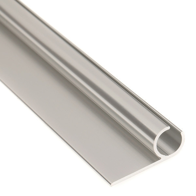 Strada di sliver in alluminio Keder personalizzata per la richiesta del cliente Spessore 0,8 mm-2,0 mm