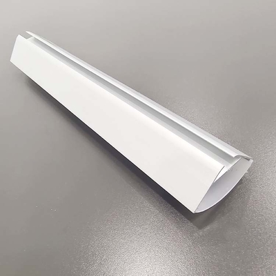 Profil di canale estrusso per il diffusore di alluminio ad installazione angolare