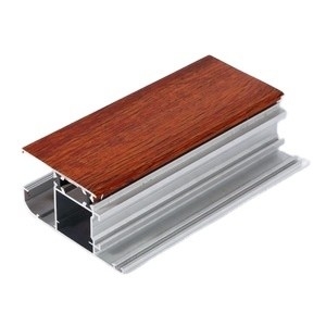 T3-T8 Temper Thermal Break Profilo di alluminio Porta pivotante e cornice di finestre di Shengxin