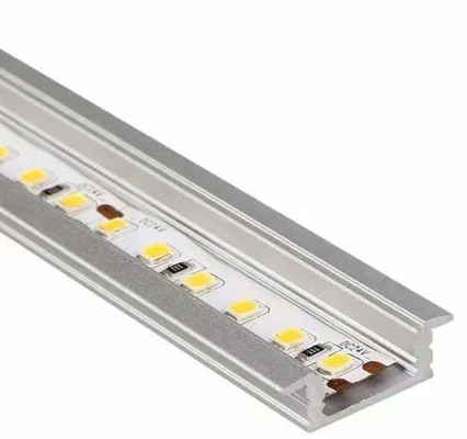 Profili di alluminio personalizzati per il taglio di precisione e il processo CNC di illuminazione a strisce a LED
