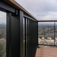 6063 6061 Barricata per balconi di scalinate in lega di alluminio per ponti di design moderno