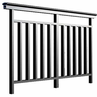 Decorazioni Grade 6000 Serie di balcone di alluminio ringhiera per passerelle e terrazze