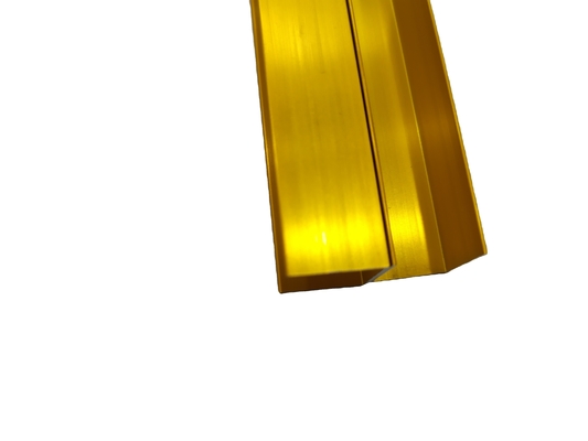 Profili di alluminio personalizzati per porte di vetro per edifici architettonici