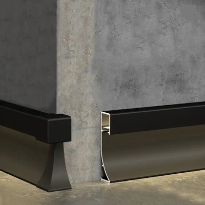 Tavola di base LED in alluminio di finitura di mulino per tavola di parete personalizzata e rivestimento del pavimento