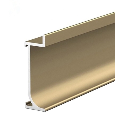 GB5237-2008 Profilo standard di tavola di base in alluminio per tavola di fondo a LED