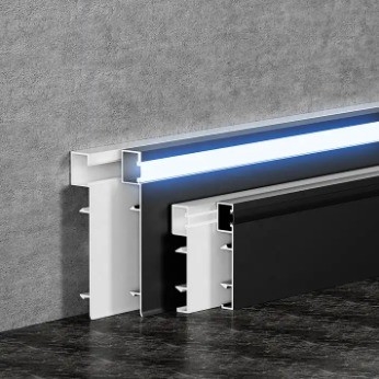 GB5237-2008 Profilo standard di tavola di base in alluminio per tavola di fondo a LED