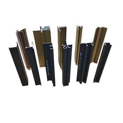 Profili di alluminio a temperatura T3-T8 per porte e finestre scorrevoli in alluminio sottile lavorate CNC