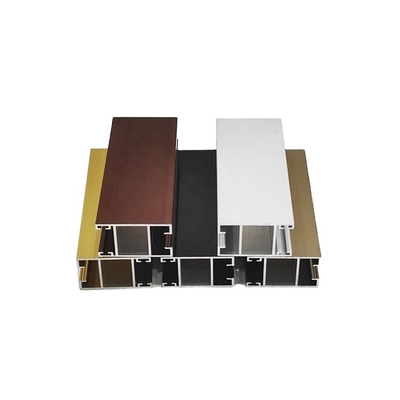 Profili di alluminio a temperatura T3-T8 per porte e finestre scorrevoli in alluminio sottile lavorate CNC