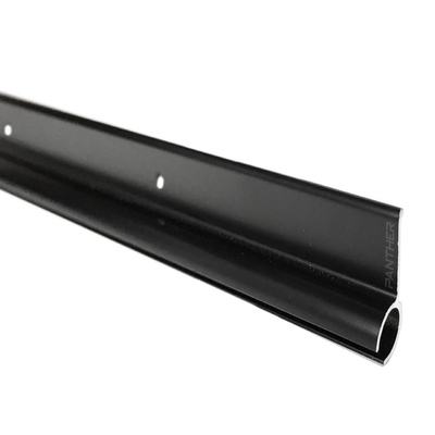 Profilo di alluminio per estrussione personalizzato per rivestimento in polvere anodizzante d'argento per porte e finestre