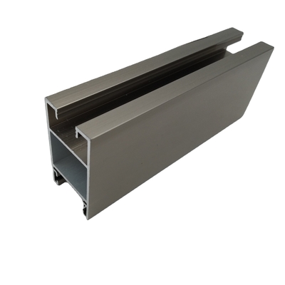 Finestre e porte scorrevoli in alluminio con profilo in lega di alluminio T5 T6 di design moderno