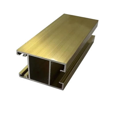 Finestre e porte scorrevoli in alluminio con profilo in lega di alluminio T5 T6 di design moderno
