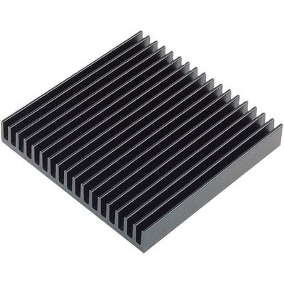 Profili di alluminio estrusi per dissipatori di calore anodizzati personalizzati