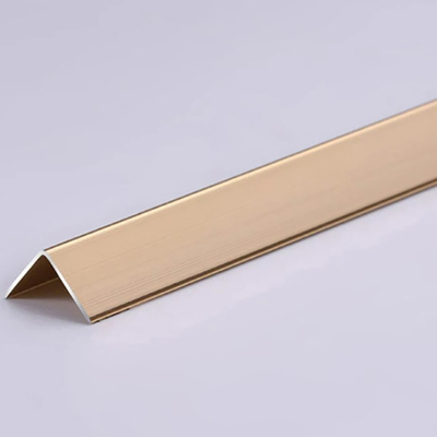 T3-T8 Temperato alluminio trim angolo profilo angolo a forma di L per Shengxin decorativo