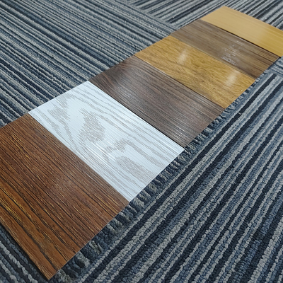 Shengxin Extrusion 6063 T5 Custom Wood Grain Aluminium Panel di legno per decorazioni