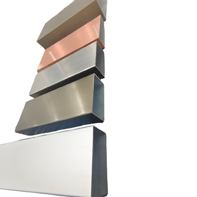 Colore personalizzato 6063 Profilo di telaio in alluminio anodizzato per sistemi di finestre e porte