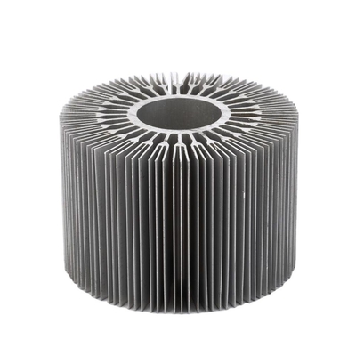 Profili di riscaldamento in alluminio anodizzato nero per finestre e porte Shengxin 6063 T5