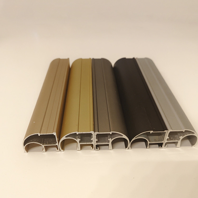 Profili in alluminio T5 T6 6063 personalizzati per armadio in diversi colori