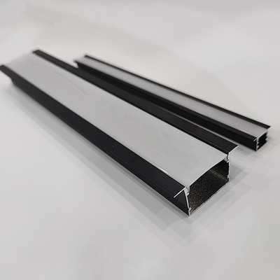 Materiale di porta in lega di alluminio Profillo super sottile intagliato per luce a striscia LED Lunghezza 3m