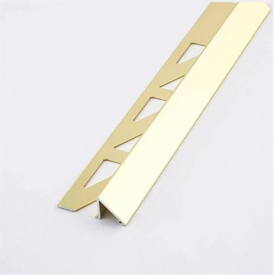 Cornice di taglio di piastrelle in alluminio con perforatura di processo profondo, perforazione di precisione, taglio CNC