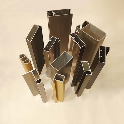 6063-T5 Cornice in alluminio Anhui Shengxin Profili a colori personalizzati per finestre e porte