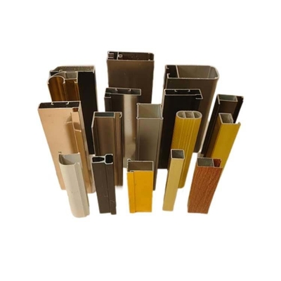 6063-T5 Cornice in alluminio Anhui Shengxin Profili a colori personalizzati per finestre e porte