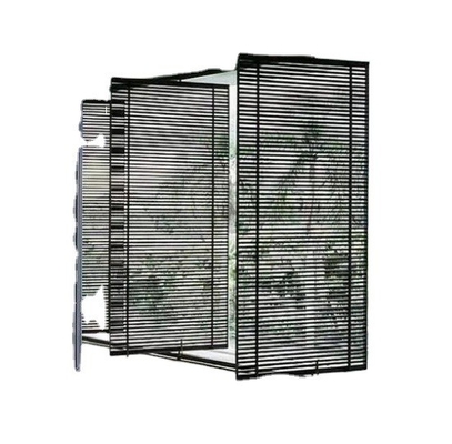 0Profili in alluminio di spessore di.30 mm per il rivestimento in polvere di pergola e le opzioni di anodizzazione