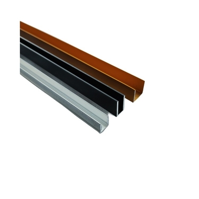 Profili di alluminio di design moderno per porte e finestre