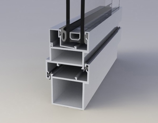 Profili industriali di alluminio per estrusione dell'alluminio soddisfano la lunghezza standard GB 5.8-6.0M
