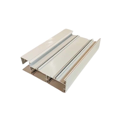 Materiale principale Acciaio 6063 T5 Profilo di alluminio anodizzato insonorizzato per finestre con tetto
