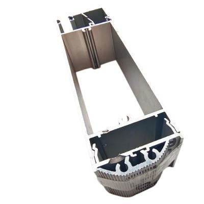 Profili di estrusione di alluminio superiore per anodizzazione di rivestimenti in polvere per finestre e porte