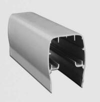 Profili di alluminio per porte da bagno in Messico Rivestimento in polvere bianca anodizzante in argento