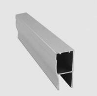 Profili di alluminio per porte da bagno in Messico Rivestimento in polvere bianca anodizzante in argento