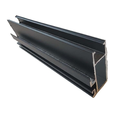 1Profili di alluminio con rivestimento in polvere bianca per porte e finestre del Messico