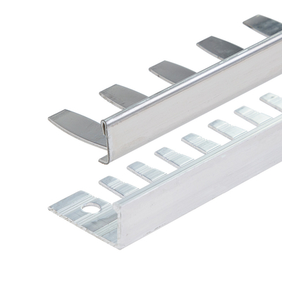 Aluminio Chrome Quadratura di sezione di casella di piastrelle di rivestimento per 6063 Alumini alloy Profile strutturale