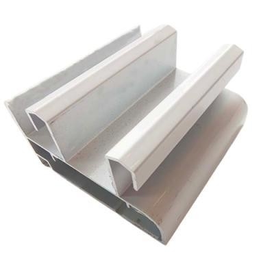 Dominica Rivestimento in polvere in bianco e nero P65 Porta finestra J108 Profilo in alluminio tripla traccia