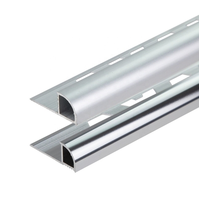 Scaffalatura di bordo di pavimento in alluminio per i profili di temperatura T5 di soglia di transizione dei pavimenti laminati