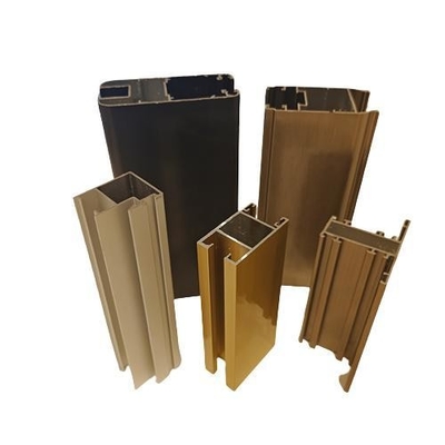 Tipo di porta in polimero Colori personalizzati Argento Nero Oro Brillante Alluminio C Canale per bagno doccia