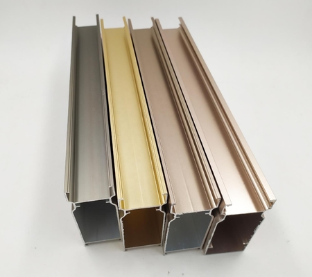 Anhui Shengxin Anodizzazione per estrusione di alluminio Bronzo Aluminio Profili di finestre e porte