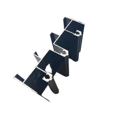 T3-T8 Profilo di alluminio personalizzato per finestre scorrevoli P92 P65 in rivestimento in polvere bianca