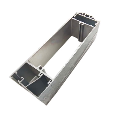 T3-T8 Profilo di alluminio personalizzato per finestre scorrevoli P92 P65 in rivestimento in polvere bianca